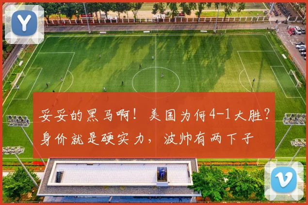 妥妥的黑马啊！美国为何4-1大胜？身价就是硬实力，波帅有两下子